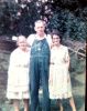 Lottie Leach Ridings b 1905  Grady Cupp b 1907 and Grace Mae Ridings Cupp b 1907