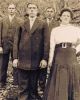Evan Hale b 1885 and Maud Sprinkle b 1893
Evan's brothers Murry b 1888 (far left) and Sidney b 1889 (behind Maud) Evan Hale b 1885 and Maud Sprinkle b 1893
Evan's brothers Murry b 1888 (far left) and Sidney b 1889 (behind Maud)